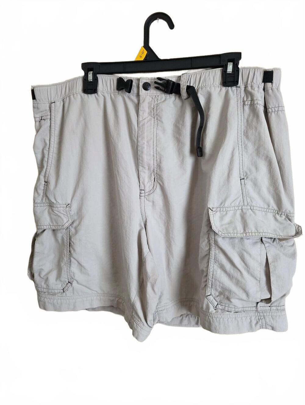 REI Beige Cargo Shorts with Adjustable Belt Size 34 Waist XL
